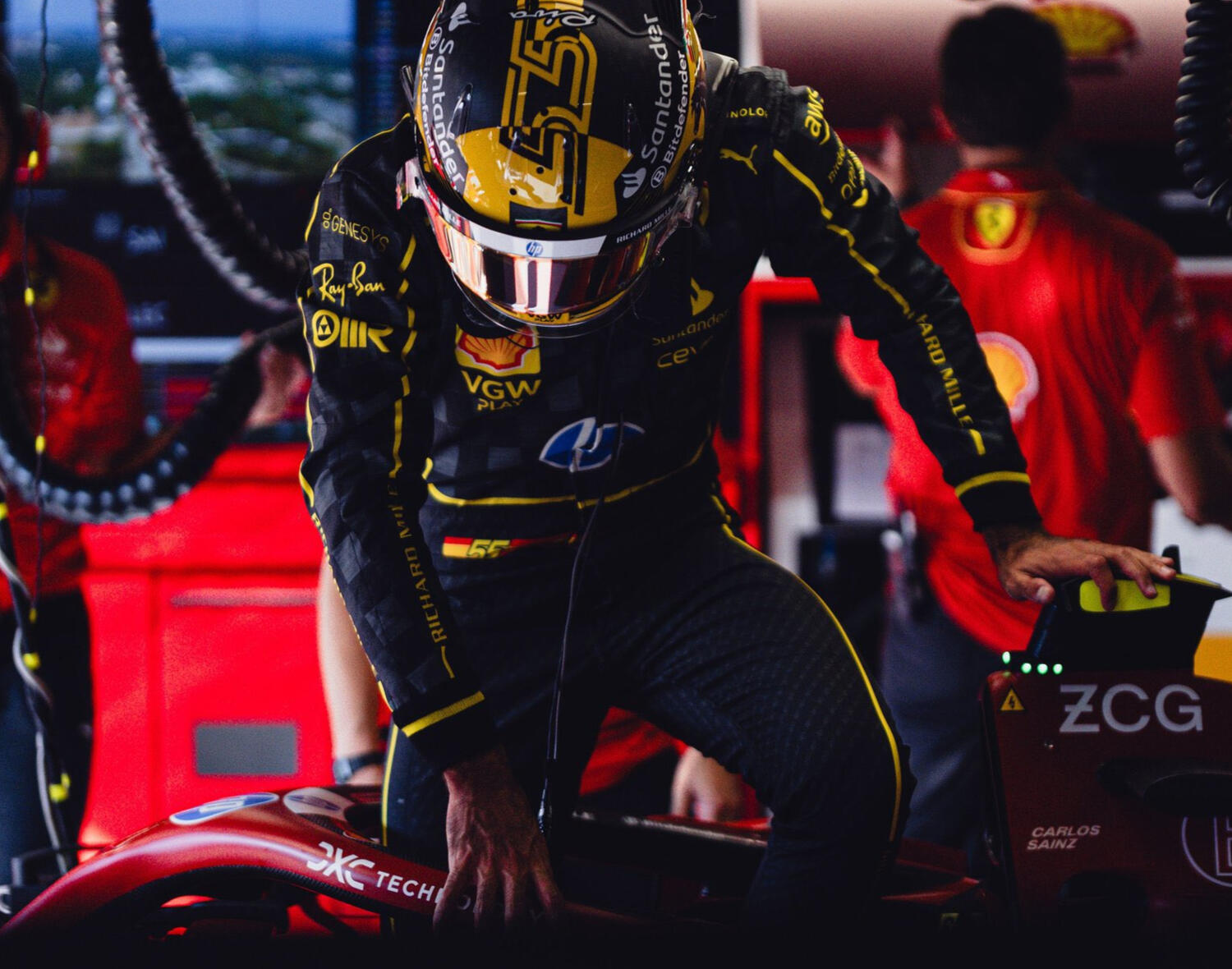 Carlos sainz A foto